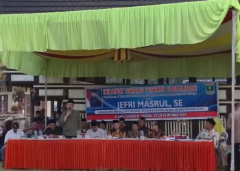 Jefri Masrul Dorong Penguatan Ketahanan Keluarga Lewat Sosialisasi Perda Nomor 17 Tahun 2018 di Tigo Jangko