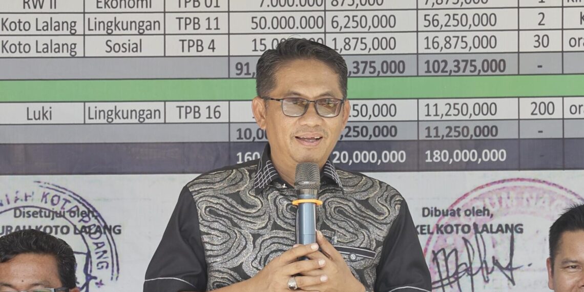 Kunjungi Koto Lalang, Evi Yandri Terima Sejumlah Aspirasi Masyarakat