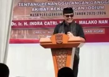 Indra Catri Sosialisasikan Perda Gaki